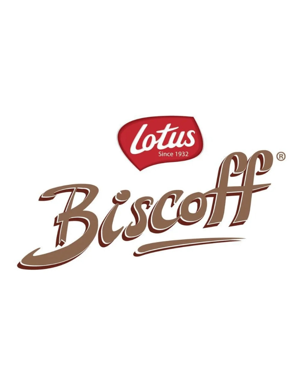 Logotipo Lotus Biscoff sobre fundo branco.