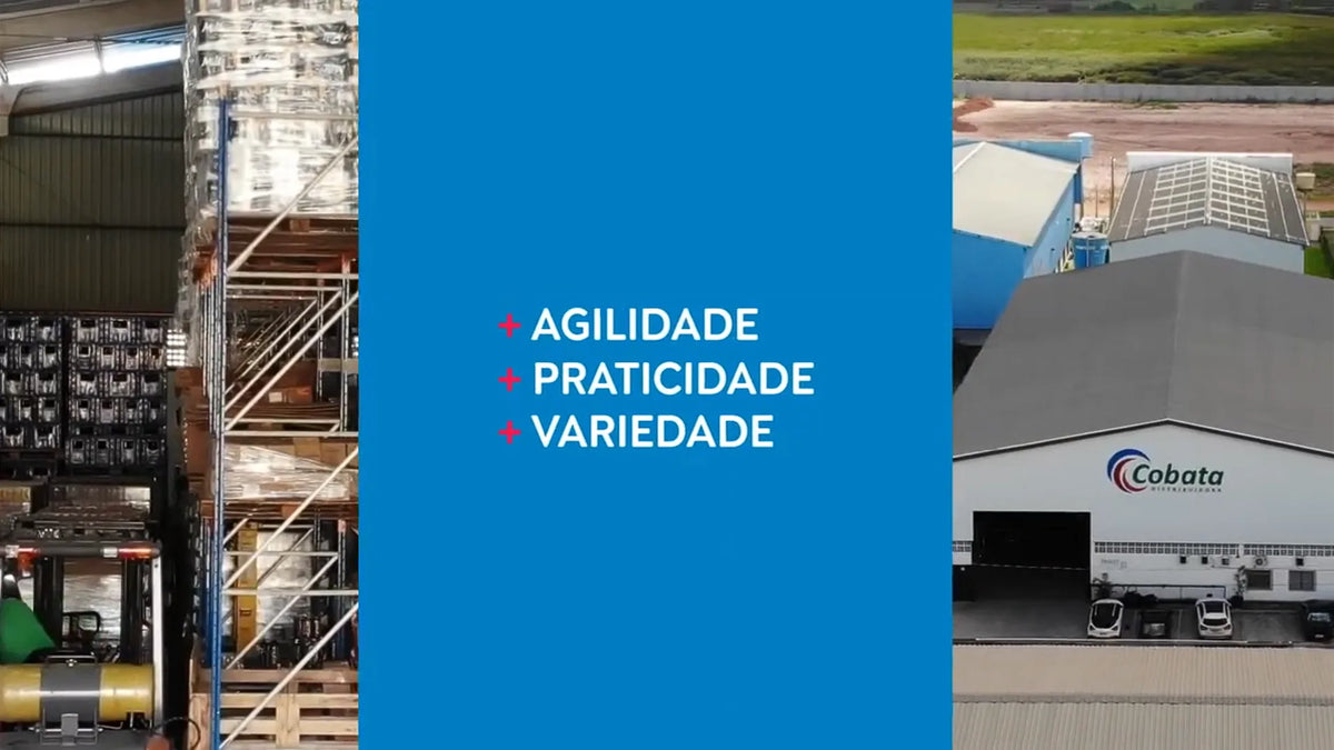 Carregar vídeo: Vídeo institucional da Cobata Distribuidora — estrutura, agilidade, praticidade e variedade que abastecem o Alto Mercado.