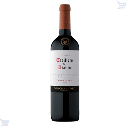 Garrafa de vinho tinto Casillero del Diablo Reserva Carmenere, Chile, Concha y Toro